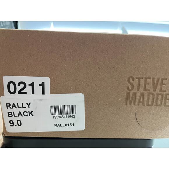 Steve Madden Rally Pointed Mule with Silver Chain in Black Size 9 - Picture 11 of 12